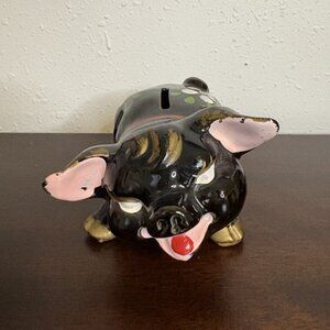 Vintage "Evil" Piggy Bank - Rare